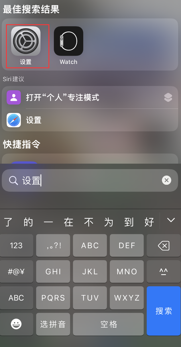 碾子山苹果手机维修分享：iPhone 找不到“设置”或“App Store”怎么办？ 