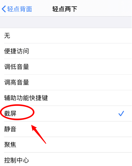 碾子山苹果手机维修分享iPhone12如何启用双击截屏 